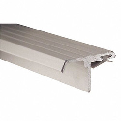 Pemko Double Door Weatherstrip,Vinyl,7ftL,Gray GG355CV84