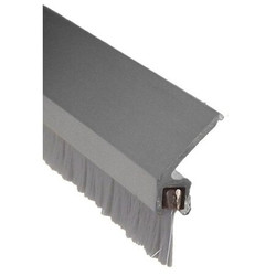 Pemko Door Frame Weatherstrip,Brush,7ft L,Gray GG45041CNB84