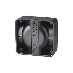 Federal Signal Vehicle Speaker,100W,Black ES100C