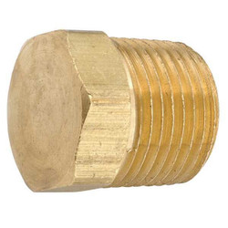 Manufacturer Varies Hex Head Plug,Brass,1/8" Pipe Size,MNPT 706125-02