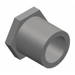 Manufacturer Varies Hex Head Plug, 2 in, Schedule 80, Gray 849-020
