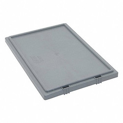 Quantum Storage Systems Lid,Gray,Polyethylene,17 7/8 in LID201GY