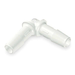 Eldon James Elbow,90 Deg,3/8 In,Polypropylene,PK10 L0-6WP