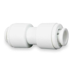 John Guest Adapter Union,3/8 In. Tube OD,PK10 CI0412W-PK10