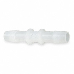 Eldon James Straight Coupler,3/8 In,Barbed,HDPE,PK10 CO-6HDPE