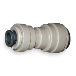 John Guest Reducer Union,3/8 x 1/4 In.,Gray,PK10 PI201208S-PK10