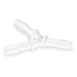 Eldon James Y Connector,3/8 In,Polypropylene,PK10  Y0-6WP