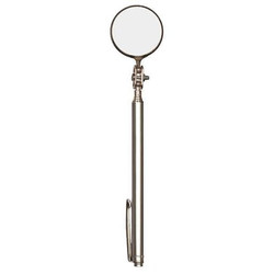 Ullman Inspection Mirror,Telescoping,4-1/2in.L  E-2T