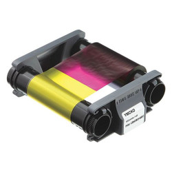 Badgy ID Card Printer Ribbon,Color,8 in. H CBGR0100C
