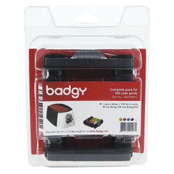 Badgy Card Printer,Color,8 in. H CBGP0001C