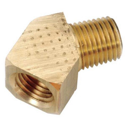 Manufacturer Varies 45 Extruded Street Elbow, Brass, 1/8 in 706124-02
