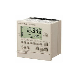 Omron Electronic Timer,7 Days,(2) SPST-NO  H5S-WB2