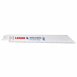 Lenox Reciprocating Saw Blade,TPI 10,PK25  20590B810R