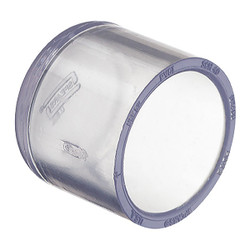 Manufacturer Varies Cap, 1/2 in, Schedule 40, Socket, Clear H447005LS