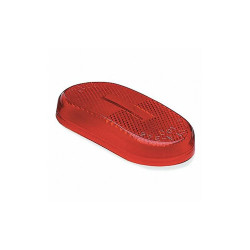 Grote Replacement Lens,Oval,Red 90202