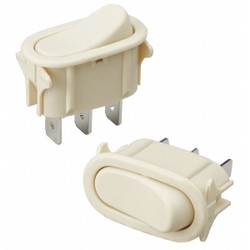 Broan Rocker Switch,Almond,PK2 R561115