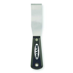 Hyde Putty Knife,Stiff,1-1/4",Carbon Steel 02050