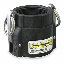Banjo Cam and Groove Coupling,1-1/2",Poly  150D