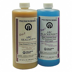 Precision Brand Tool Blackener,1 qt.,Liquid,Bottle 45900