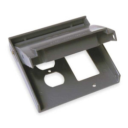Bell Outdoor Weatherproof Cover,Self Closing,Aluminum 5033-0