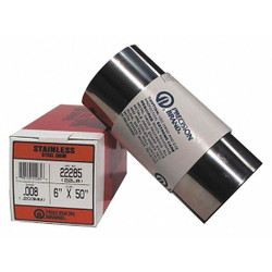 Precision Brand Shim Stock,Roll,Cold 302 SS,0.0120 In 22350
