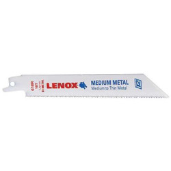 Lenox Reciprocating Saw Blade,TPI 18,PK5 20566618R