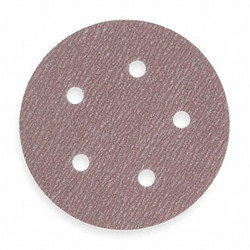 Norton Abrasives Hook-and-Loop Sand Disc,5 in Dia,PK100 66261131577