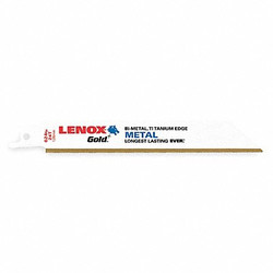 Lenox Reciprocating Saw Blade,TPI 24,PK5 21072624GR