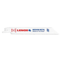 Lenox Reciprocating Saw Blade,TPI 18,PK25 20529B618R