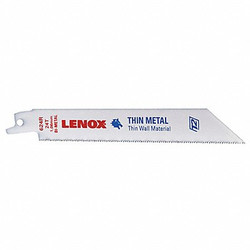 Lenox Reciprocating Saw Blade,TPI 24,PK5 20568624R