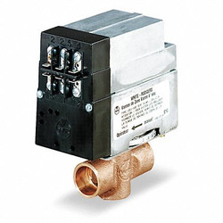 White-Rodgers Motorized Zone Valve,NC,SS,1 in Sweat 1311-103