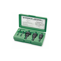 Greenlee HoleCutterKit,4pcs,Sizes:0.875"-1.375" 635