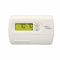 White-Rodgers Low Volt NP Digital Tstat H or C,Wired 1F86-344