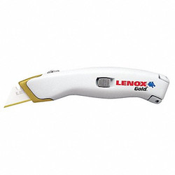 Lenox Utility Knife,5-1/4 In.,Gold/White  20353-SSRK1