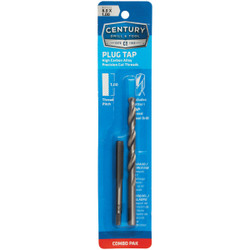 Century Drill & Tool 8 mm x 1.0 Metric Tap & I Letter Drill Bit Combo Pack 97512