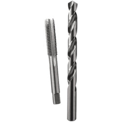 Century Drill & Tool 10 mm x 1.0 Metric Tap & S Letter Drill Bit Combo Pack