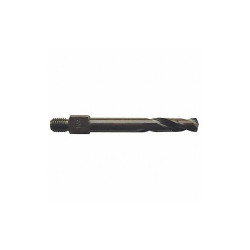 Sim Supply Threaded Shank Drill,1/4",Cobalt  16W823