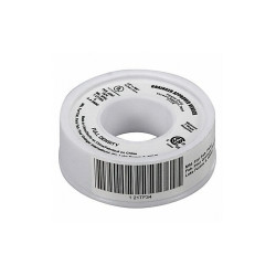 Sim Supply Thread Sealant Tape,1/2" W,White  21TF34