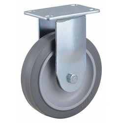 Sim Supply NSF-Listed Plate Caster,Rigid,200 lb.  400K62