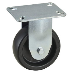 Sim Supply NSF-Listed Plate Caster,Rigid,300 lb.  33J004