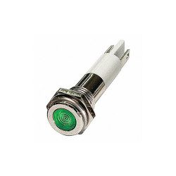 Manufacturer Varies Flush Panel Light, Green, 110 V AC 24M072