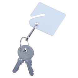 Sim Supply Blank Key Tag,Assorted,PK50  33J870