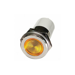 Manufacturer Varies Flush Panel Light, Yellow, 24 V DC 24M169