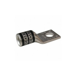 Manufacturer Varies OneHoleLugCmprsnConn,Short,Black,45 24C355