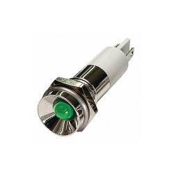 Sim Supply Protrude Indicator Light,Green,110VAC  24M092