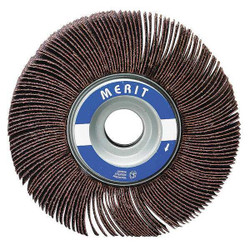 Merit Flap Wheel,1 3/8 in Dia,5/8 in W,P80 08834137321