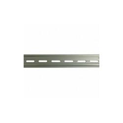 Manufacturer Varies DIN Mounting Track,Aluminum,39.37 In. L 18Z758