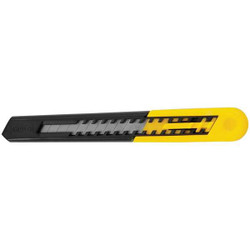 Stanley Utility Knife,5 1/8 In,Black/Yellow 10-150