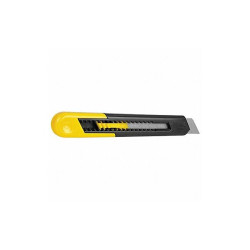 Stanley Utility Knife,6-1/2 In.,Black/Yellow 10-151