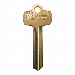 Stanley Security Key Blank,Keyway BA,Standard Type,7 Pins  7AS1BA1KS915KS800